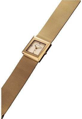 Rolf Cremer Eleganza Gold Mesh Strap White Dial Watch 509102