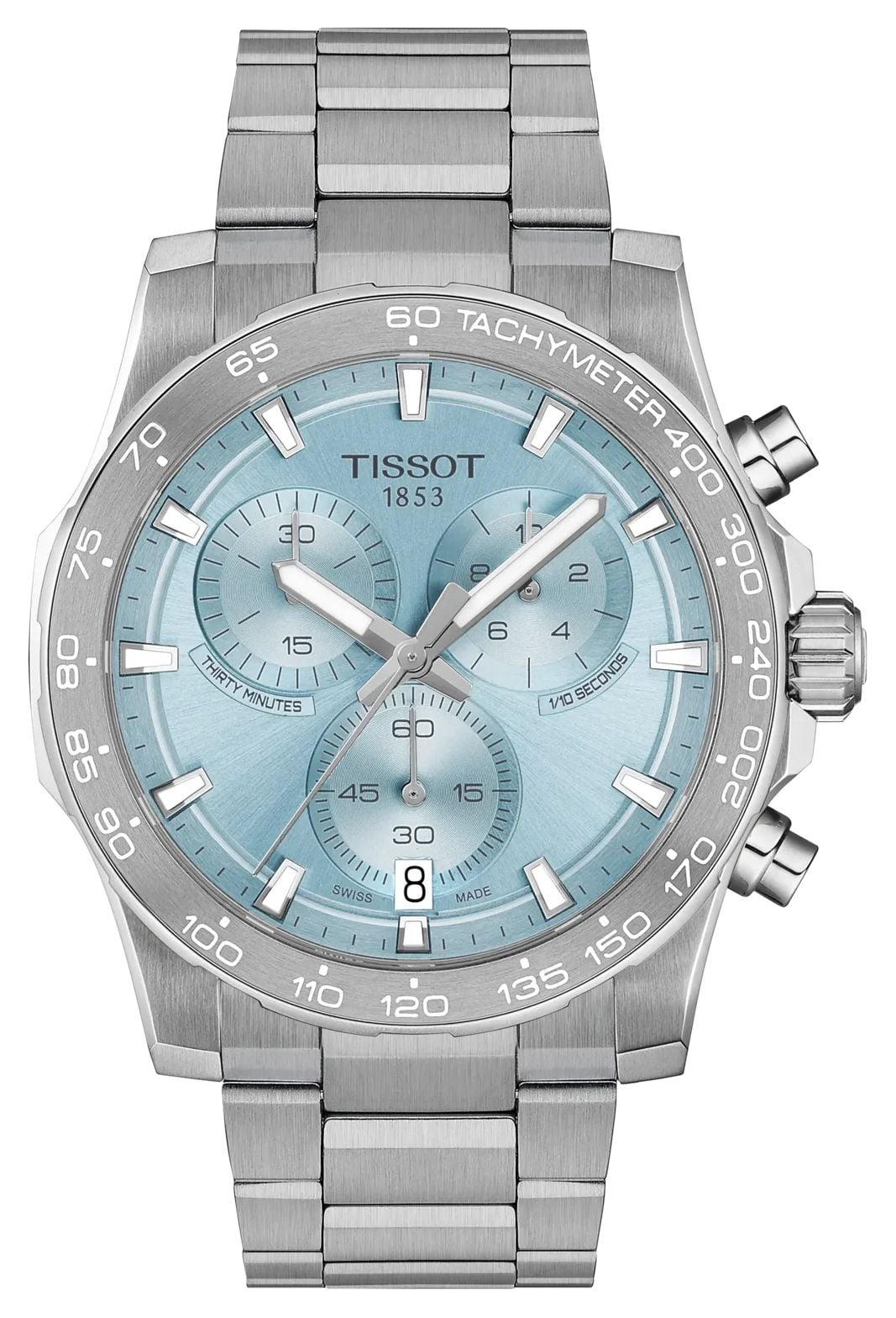 Tissot T1254171135100 Supersport Chrono (42mm) Ice Blue Watch
