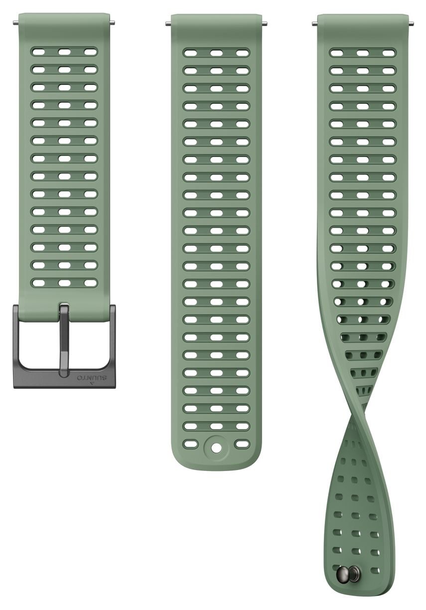 Suunto SS051219000 Athletic 9 Sage Green Silicone Strap - Watch
