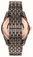 Emporio Armani Ceramic Automatic (43mm) Skeleton Dial / Brown Ceramic Bracelet AR60101 - alternate view 4
