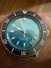 Customer picture of Seiko Prospex 1965 Heritage Diver’s Watch Save the Ocean Limited Edition in ‘tranquil teal’ SPB545J1