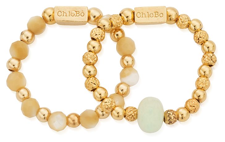ChloBo GRSET2AP TREASURES OF BALI Peace & Balance Set of 2 Jewellery