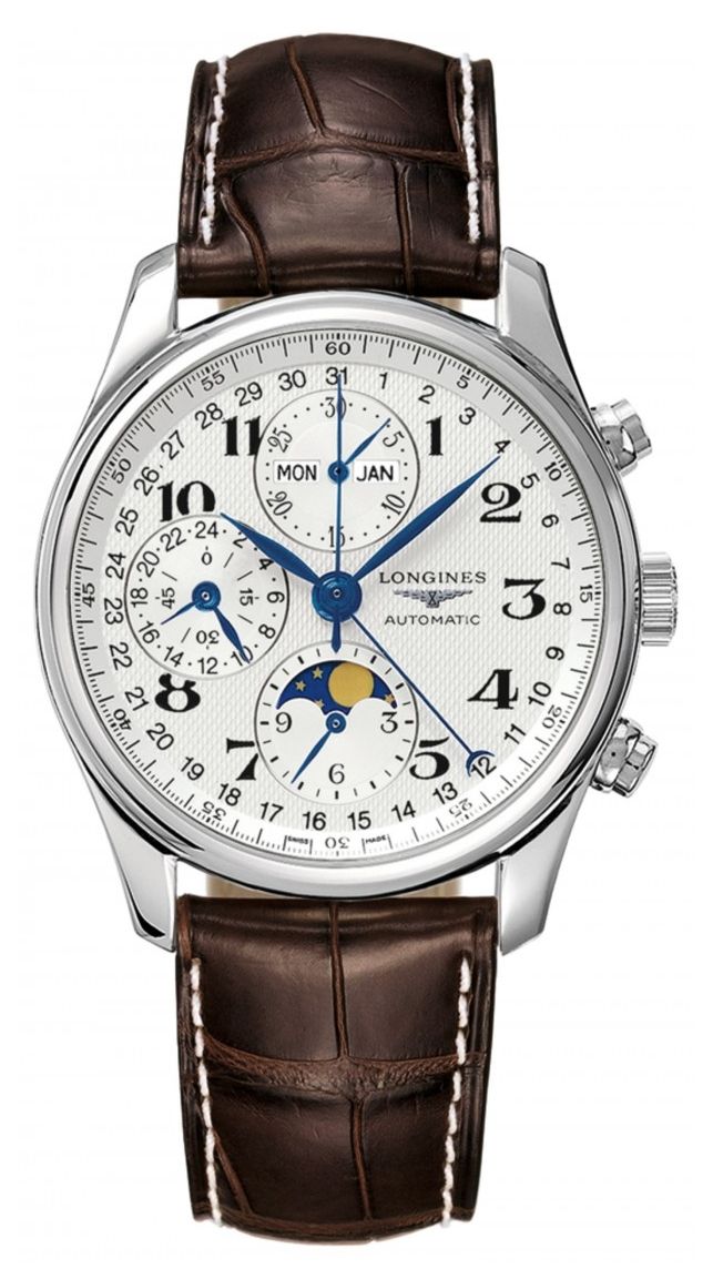 LONGINES L26734783 Master Collection Chrono Moonphase Watch