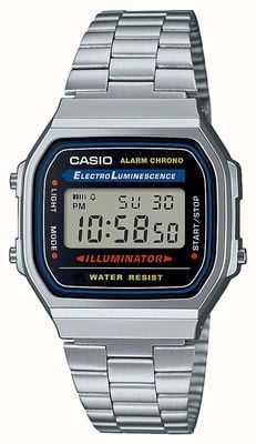 Casio Vintage Collection Digital Unisex Watch EX-DISPLAY NO BOX A168WA-1YES EX-DISPLAY-NO BOX