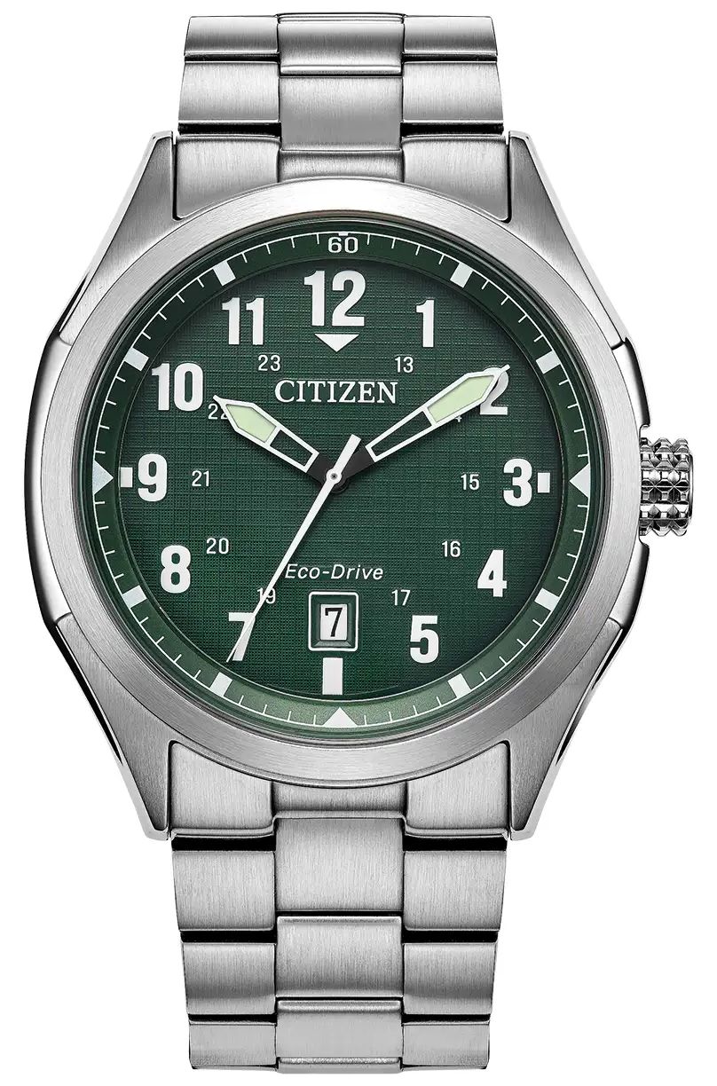 Citizen AW1890-51X Eco-Drive Terra Force (41mm) Green Dial Watch
