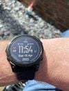 Customer picture of Garmin fenix 7 Sapphire Solar | Black DLC Titanium | Black Silicone Strap 010-02540-35