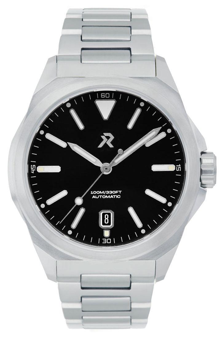 RZE RES-40-JB-DATE Resolute Pro Automatic – Date (40mm) Jet Watch