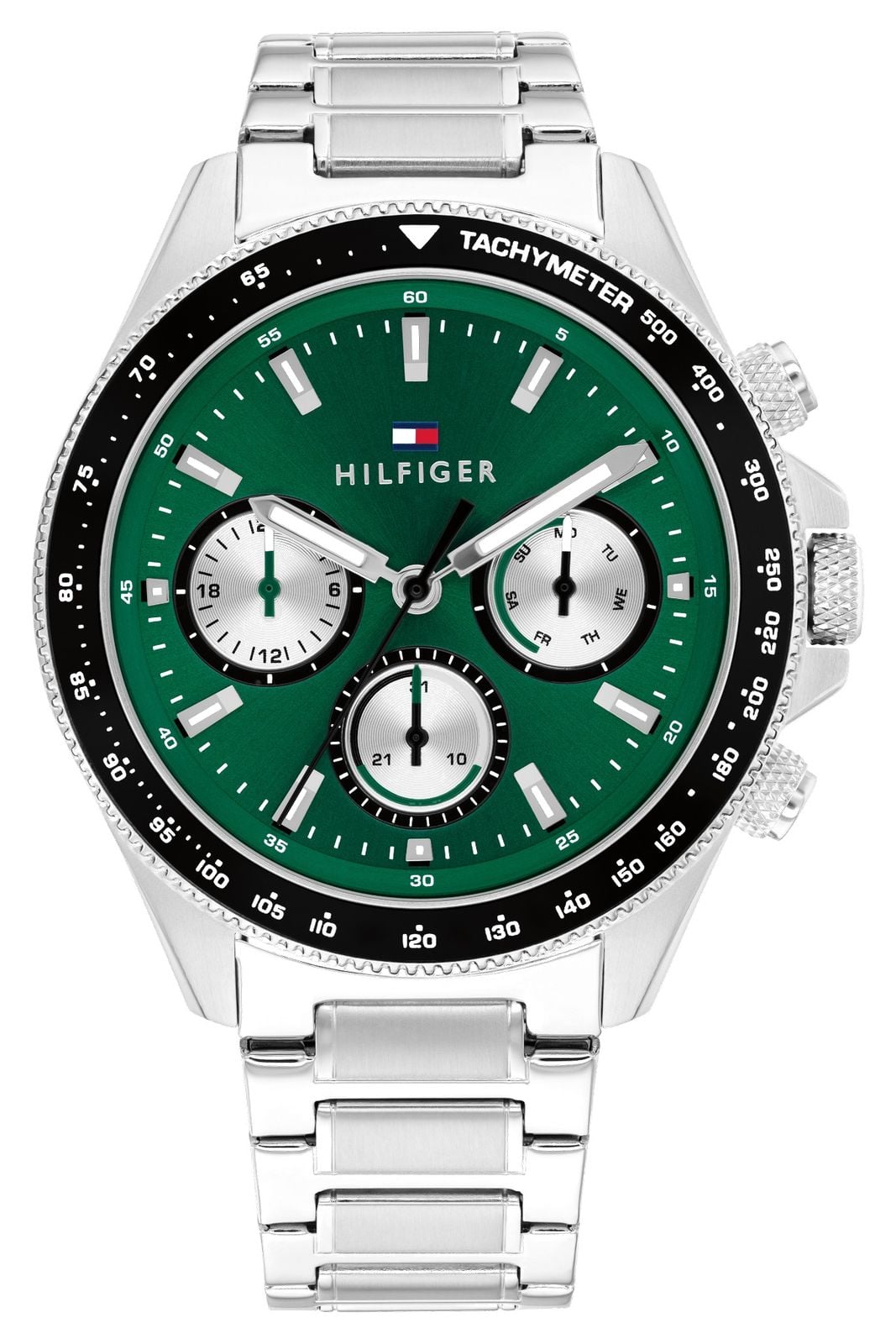 Tommy Hilfiger 1792211 Men's Clark (44mm) Green Dial / Watch