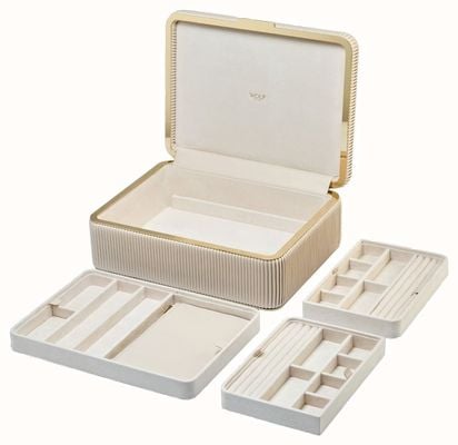 WOLF Bella Large Jewellery Box With Removable Trays 781253