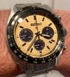 Customer picture of Seiko Prospex Speedtimer 1969 Reissue Solar Chronograph Watch SSC817P1