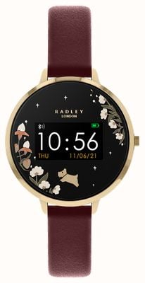 Radley Series 03 Activity Tracker Red Leather Strap RYS03-2054