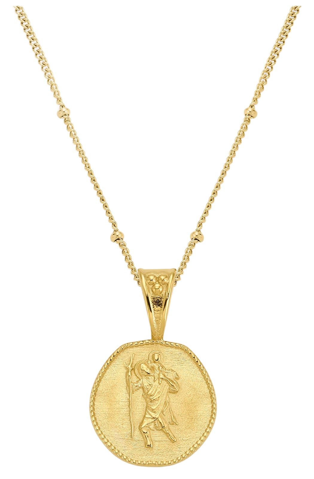 D.LOUISE SKN-21 St. Christopher Necklace - Stay Safe Jewellery