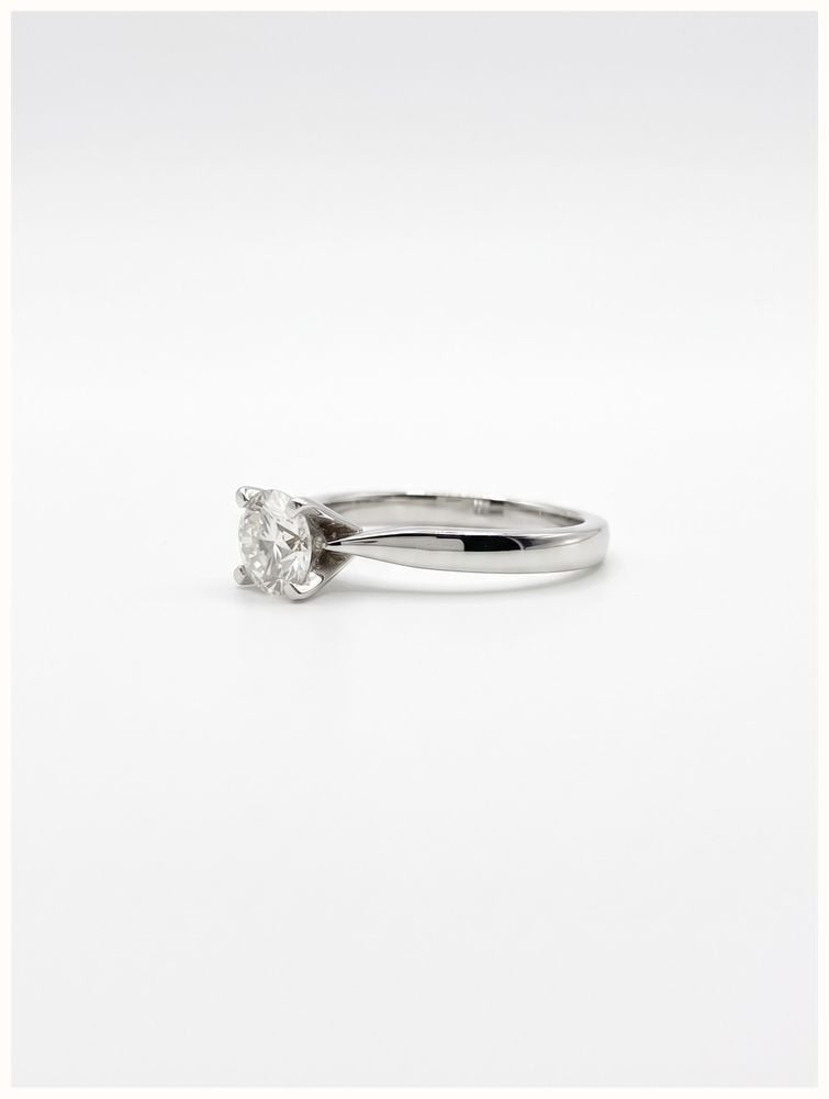 Plat Single Stone 0.60ct Dia Ring J28302 - alternate view 2