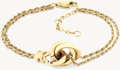Tommy Hilfiger Women's Nautical Knot Bracelet Gold 2780991