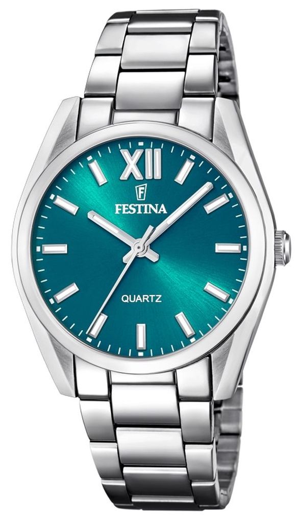 Festina F20622/C Acero Clasico (36.8mm) Turquoise Dial / Watch