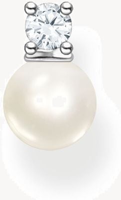 Thomas Sabo Pearl Cubic Zirconia SINGLE Ear Stud H2214-167-14