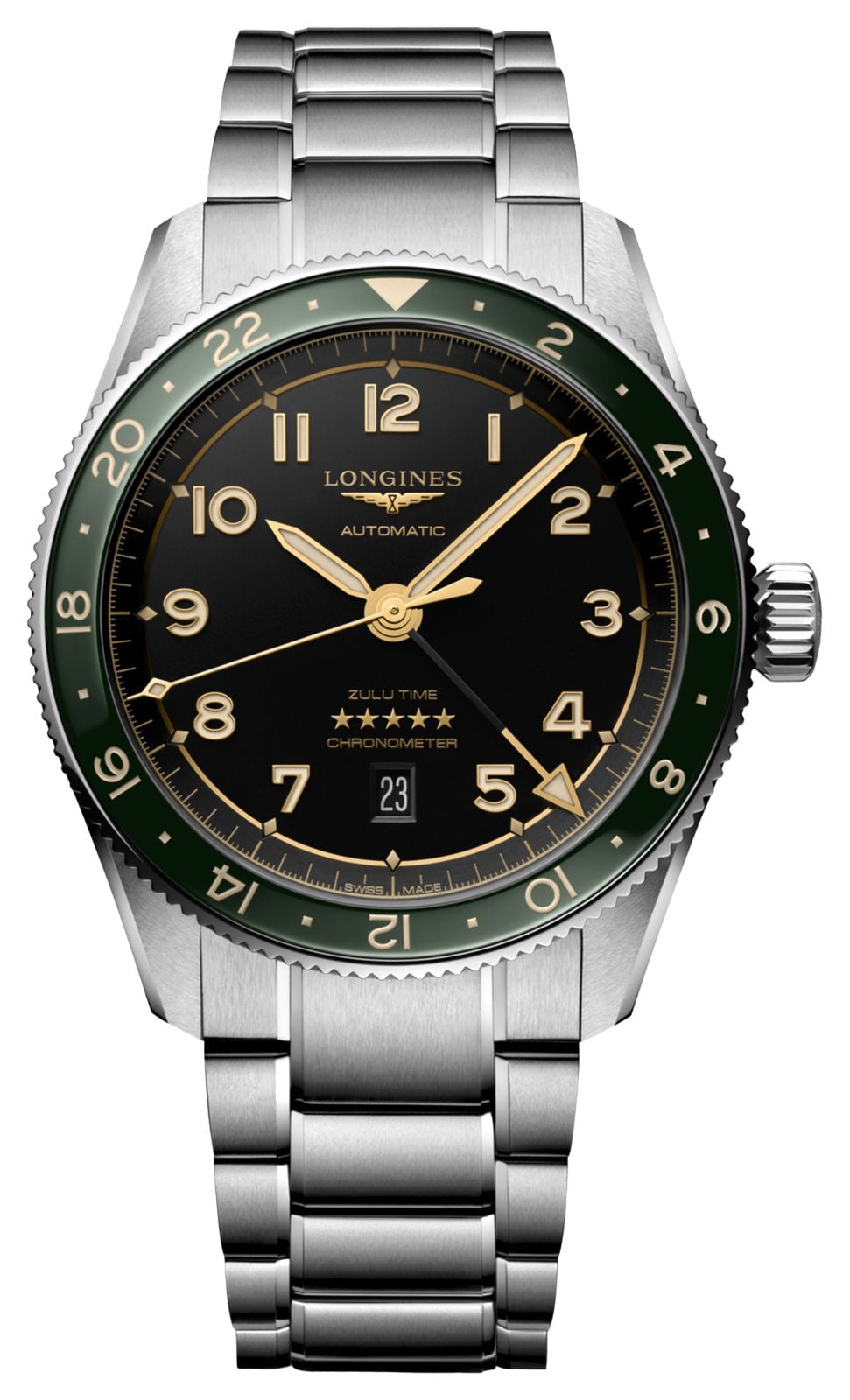 LONGINES L38124636 Spirit Zulu Time GMT Automatic (42mm) Watch