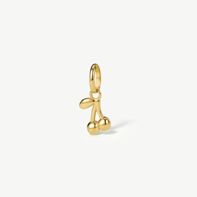 D.LOUISE Gold Plated Cherries Charm Pendent CH -105