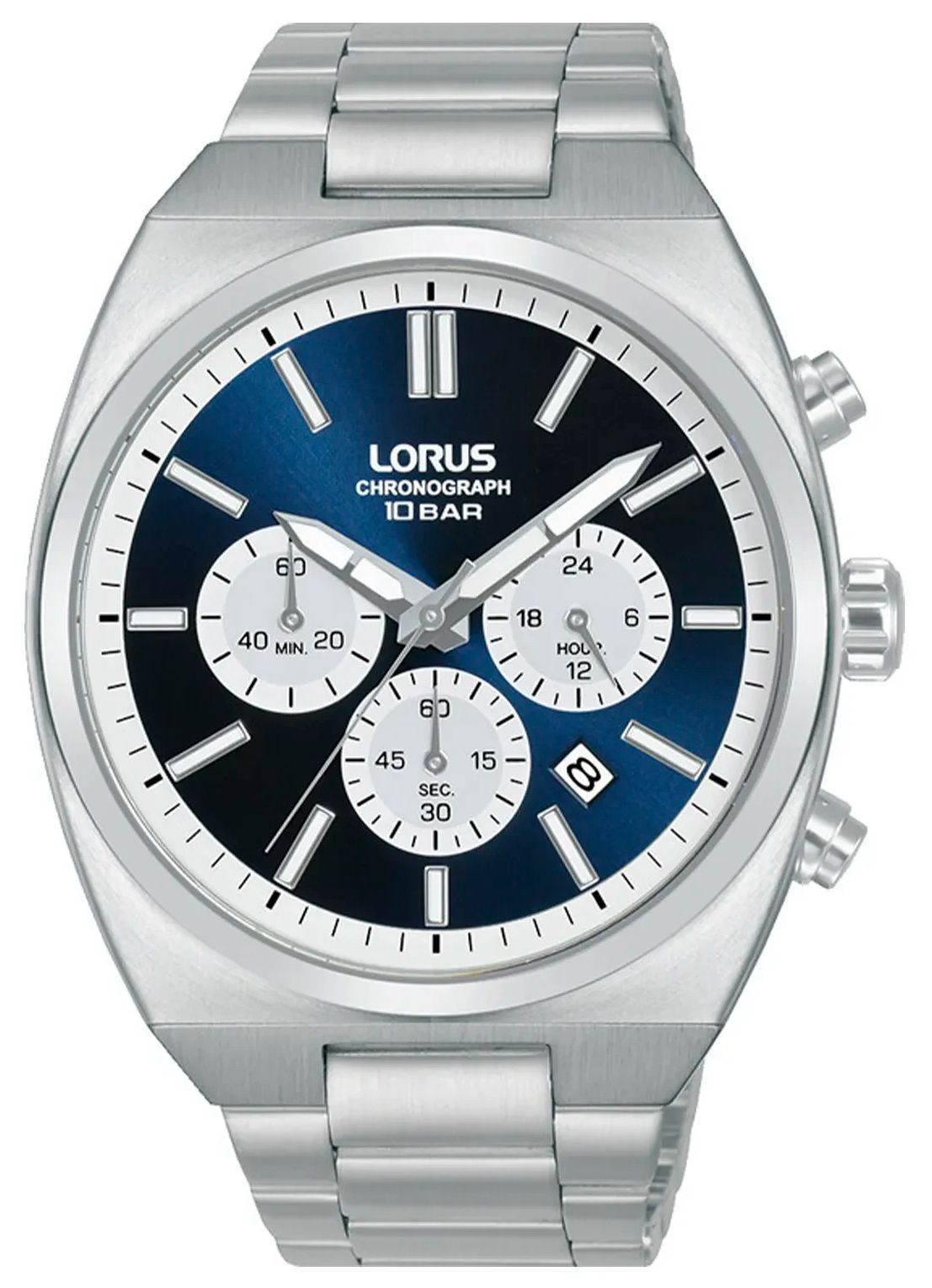 Lorus RT363KX9 Men's Sports Chronograph (43mm) Blue Dial / Watch