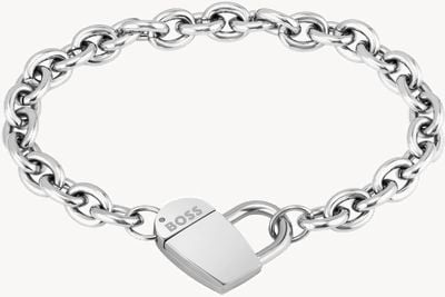 BOSS Jewellery Women's Dinya Bracelet | Stainless Steel | Heart Charm 1580418