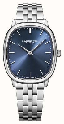 Raymond Weil Toccata Heritage Mechanical (33mm) Blue Sunray Dial / Stainless Steel Bracelet 2280-ST-50001