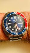 Customer picture of Seiko Prospex PADI Certified Automatic Diver Special Edition SRPA21K1 SRPE99K1