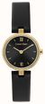 Calvin Klein GLEAM Quartz (24mm) Black Sunray Dial / Black Leather Strap 25100230