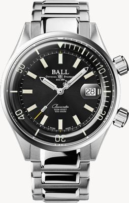 Ball Watch Company Diver Chronometer Black Dial Watch DM2280A-S1C-BK