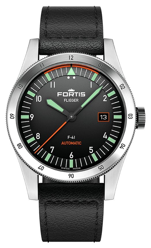 FORTIS F4220009 Flieger F-41 Automatic Original (41mm) Black Watch