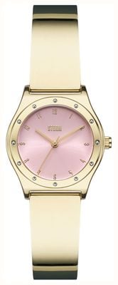 STORM MARLENA GOLD PINK (27mm) Pink Dial / Gold PVD Stainless Steel Bracelet 47560/GD/PK