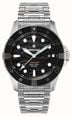 Bremont Supermarine 500M Automatic (43mm) Black 3D Wave Pattern Dial / Stainless Steel Bracelet SM43-DT-SS-BK-B