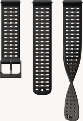 Suunto Athletic 9 All Black Silicone Strap - 22mm (S+M) - STRAP ONLY SS051215000