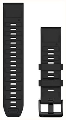 Garmin QuickFit® 22 Watch Bands (22mm) Black Silicone 010-13392-02