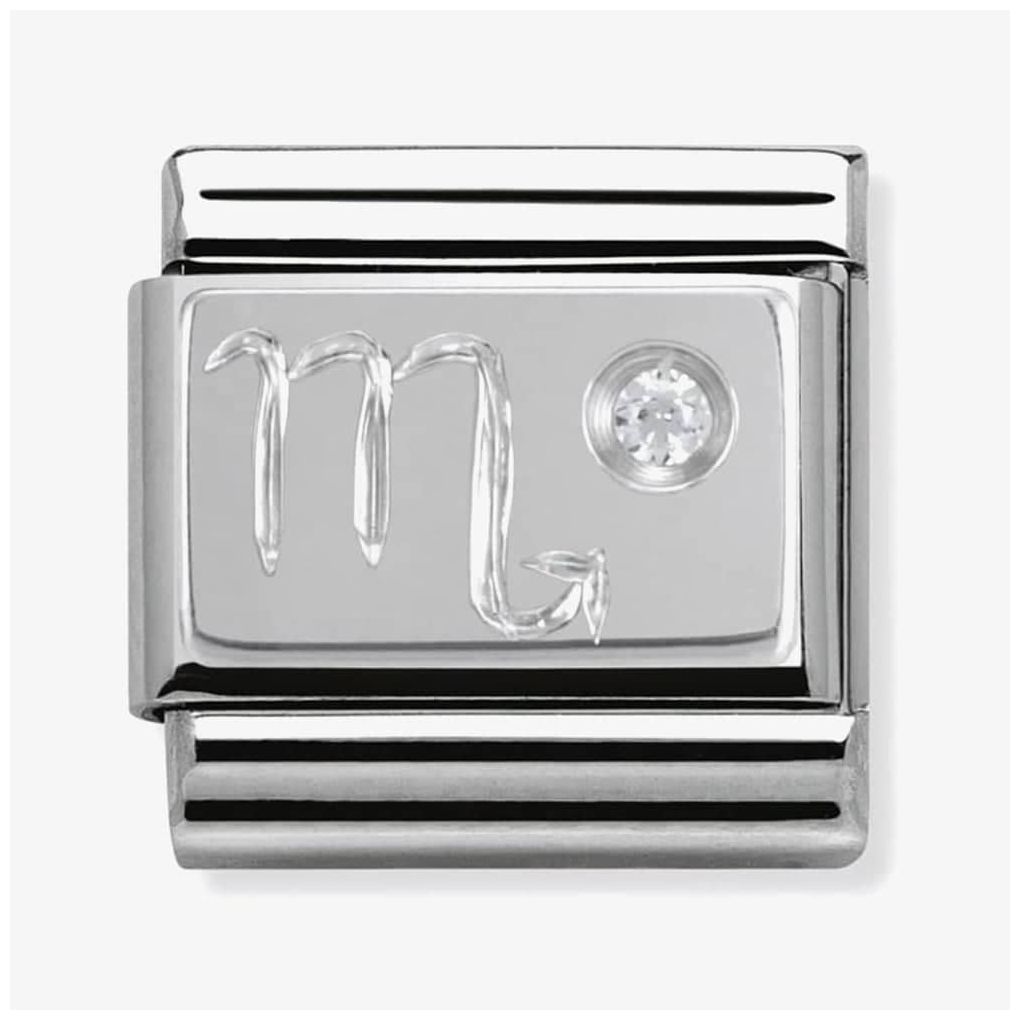Nomination 330302/08 Classic Scorpio Cubic Zirconia Sterling Jewellery