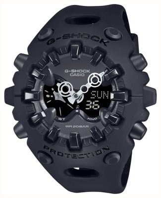 Casio G-Shock GA-V01 Series Big Case (49mm) Black Dual-Display Dial / Black Resin Strap GA-V01-1AER
