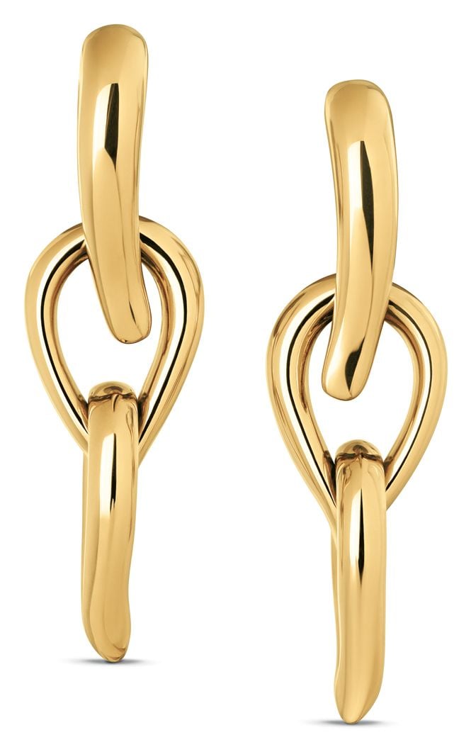 Calvin Klein 35000917 Sculptured Drops Gold-Tone Earrings Jewellery
