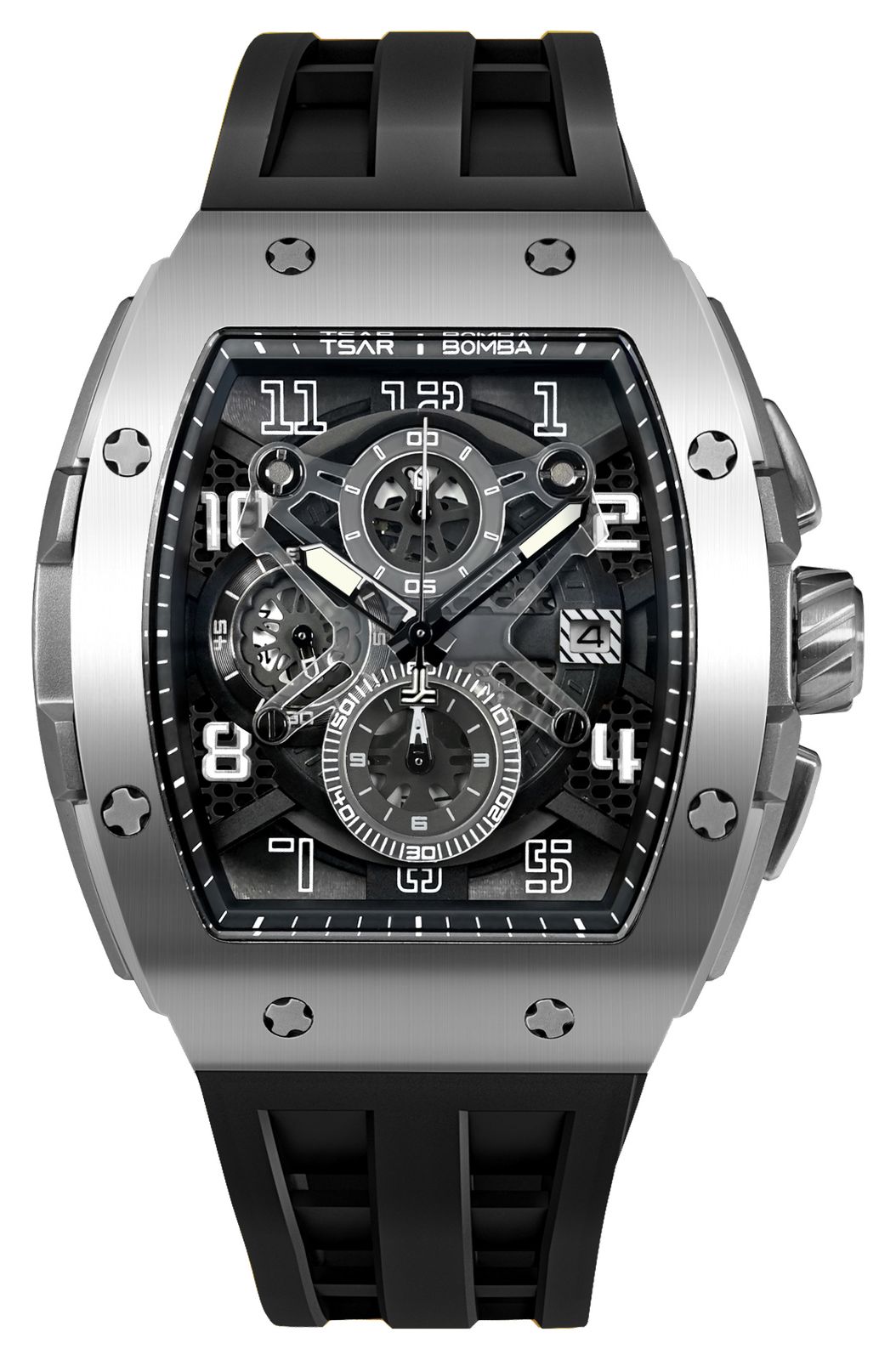 TSAR BOMBA TB8211Q-01 Elemental Series Quartz Chronograph ( Watch