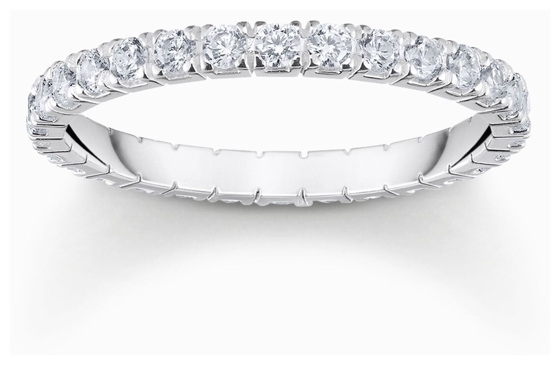 Thomas Sabo TR2467-051-14-54 Round-Cut White Zirconia Jewellery