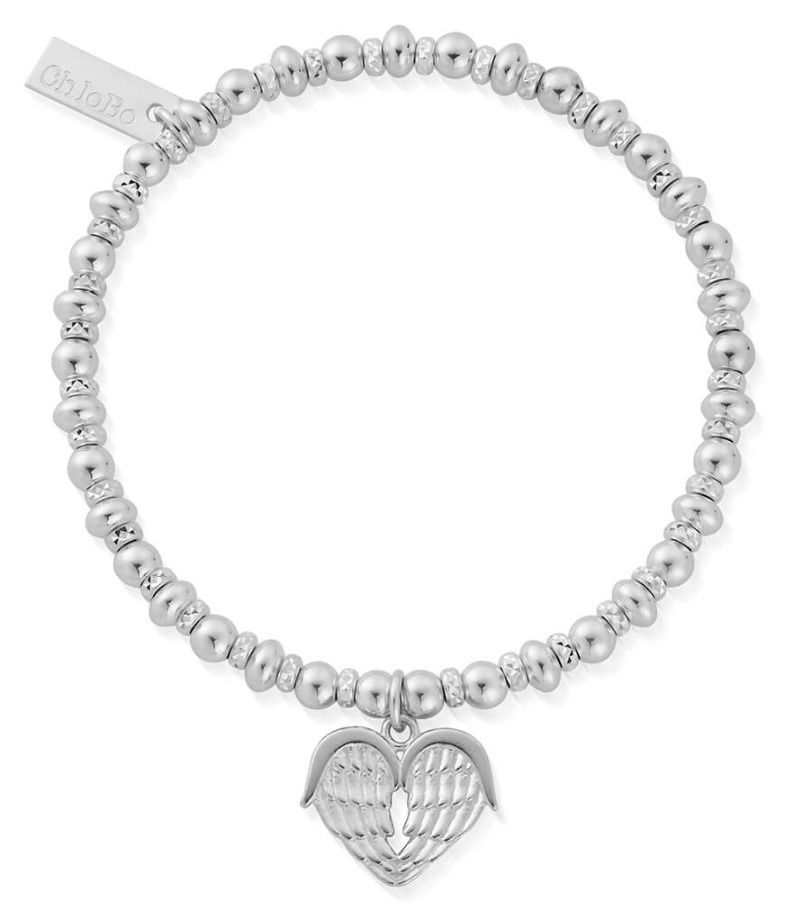ChloBo SBDS921 Didi Sparkle Heavenly Heart Bracelet | Jewellery