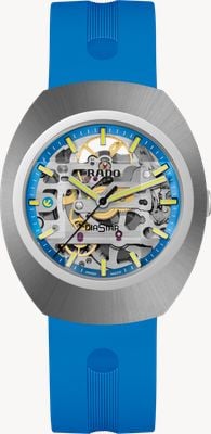 RADO DiaStar Original Skeleton Limited Edition (38mm) Skeleton Dial / Sculpted Rubber Strap Watch R12169209