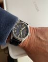 Customer picture of Seiko 5 Sports Field Black Leather Strap SRPG39K1