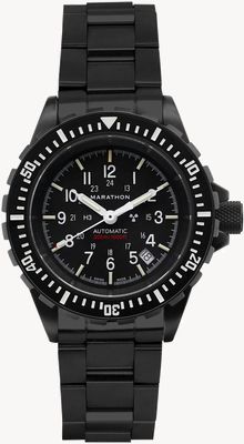 Marathon Anthracite GSAR Large Diver's Automatic (41mm) Black Dial / Black PVD Stainless Steel Bracelet WW194006BK-0109