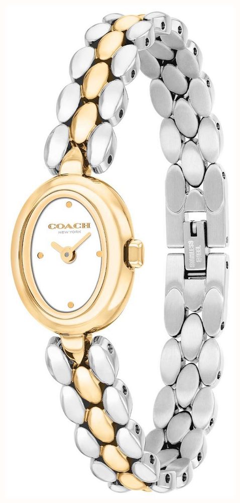 Coach Sammy Mini 18mm Stainless Steel and Yellow Gold Plated Ladies Watch 14504738 - alternate view 2
