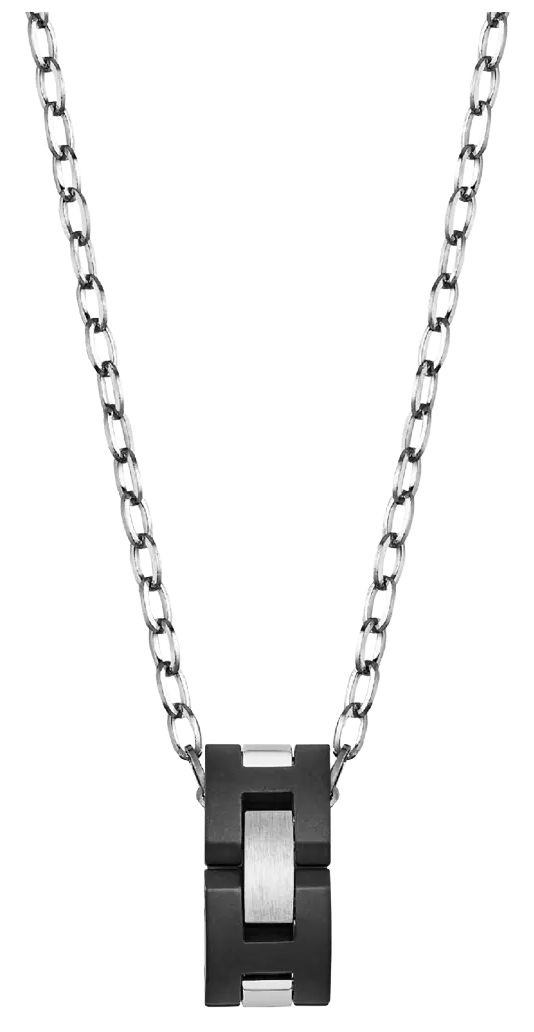 Herbelin CCC8CNAB Cap Camarat Necklace - Black Sandblasted Jewellery