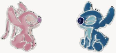 Disney Sterling Silver Stitch & Angel Stud Earrings E906653SL.PH