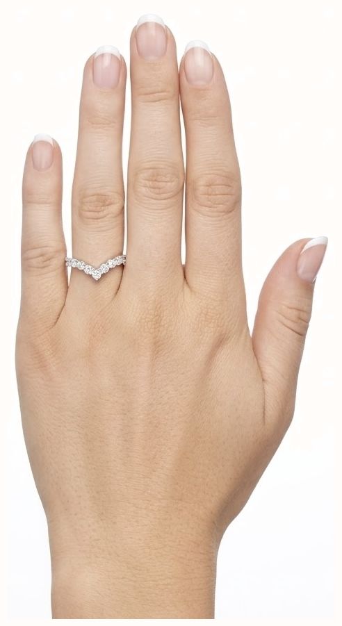 0.78ct Round Brilliant Natural Diamond 9ct Yellow Gold Half Eternity Ring BJR0436 - alternate view 4