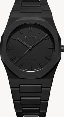 D1 Milano Polycarbon Shadow (40.5mm) Black Dial / Black Polycarbonate Strap PCBJ10