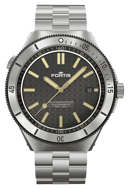 FORTIS F8120018 Marinemaster M-44 Chronometer Black Resin ( Watch