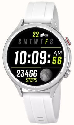 Lotus SmarTime Naya Lite 2nd Gen Smartwatch (43.5mm) Digital Display / White Rubber Strap 50203/1