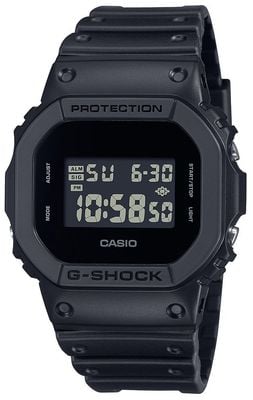 Casio G-Shock 5600 (42.8mm) Digital Dial / Black Bio-Based Resin Strap DW-5600UBB-1ER